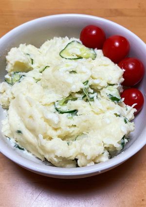 母レシピ♪きゅうりと玉ねぎのポテトサラダ-レシピのメイン写真
