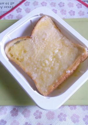 レンチンで食パンのお手軽ラスク風V5-レシピのメイン写真