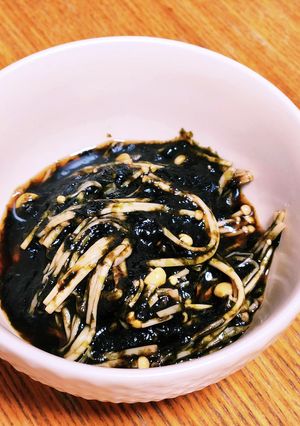 簡単すぎる！！ご飯もすすむ、海苔えのき-レシピのメイン写真