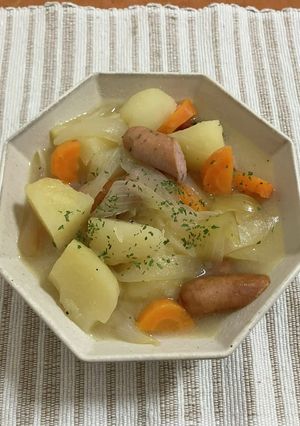 野菜の旨みたっぷり！塩こうじのポトフ-レシピのメイン写真