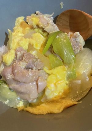 塩麹と白だしで簡単優しい親子丼-レシピのメイン写真