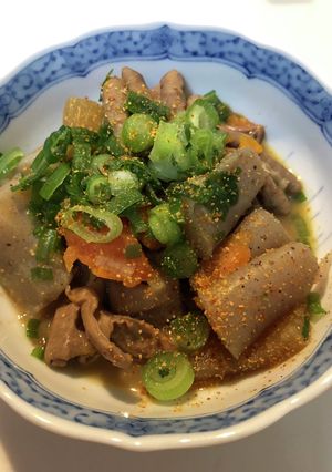 豚モツ煮-レシピのメイン写真