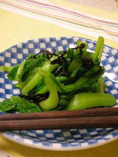 『塩昆布+ごま油』小松菜のおひたし -レシピのメイン写真