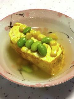 だしあんかけ卵焼き-レシピのメイン写真