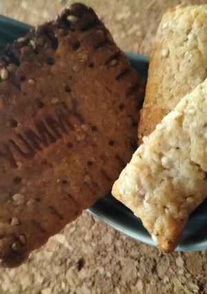 ゴマきなこクッキー-レシピのメイン写真