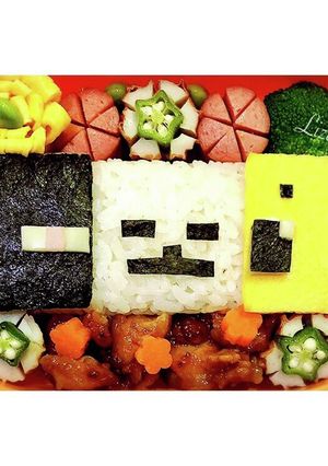 簡単キャラ弁☆マインクラフト2-レシピのメイン写真