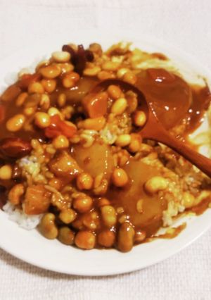 “大根ミックス豆ビーフカレー”-レシピのメイン写真