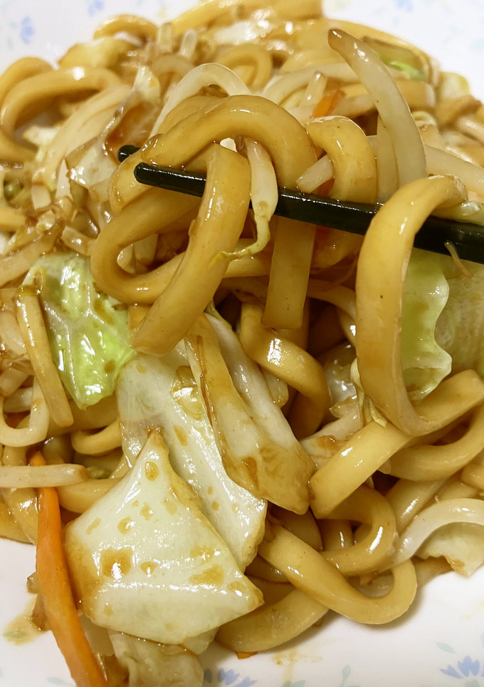 簡単　焼きうどん-レシピのメイン写真