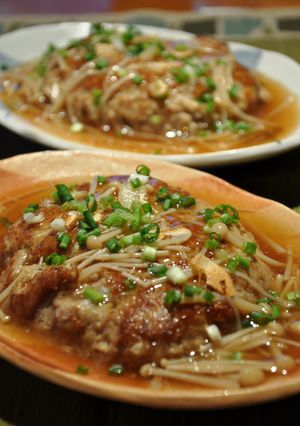 あんかけ❤豆腐ハンバーグ-レシピのメイン写真