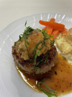和風ハンバーグとポン酢ソース-レシピのメイン写真