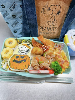 毎日高校男子弁当 覚書 スヌーピー-レシピのメイン写真