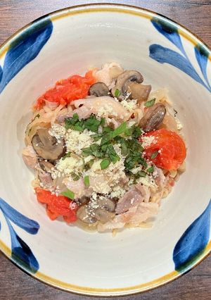 豚バラ肉と切り干し大根のトマト煮-レシピのメイン写真