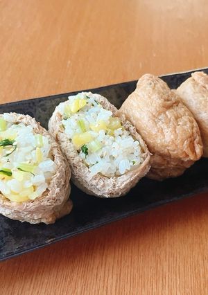 かぶの葉おいなりさん-レシピのメイン写真