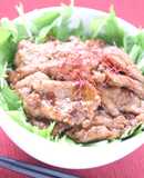 大豆ミートの焼肉丼　#コッチラボ
