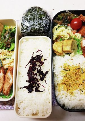 チキンカツ弁当(10.10)-レシピのメイン写真