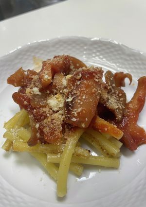 シャウエッセントマトソースパスタ-レシピのメイン写真