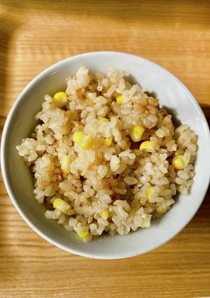 とうもろこしご飯♡バター醤油味-レシピのメイン写真