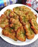 【おうち居酒屋ごはん】のり塩豚ヒレ唐揚げ