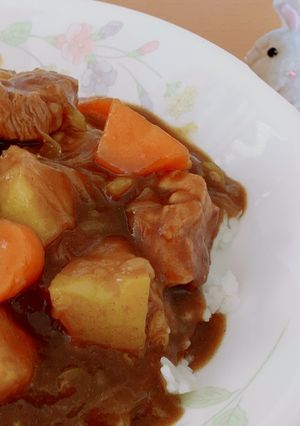 カレー(市販ルー/ペースト入り)使用-レシピのメイン写真