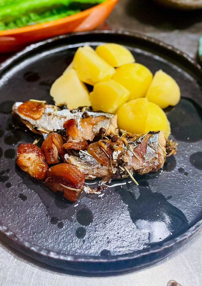 実山椒と秋刀魚のコンフィ-レシピのメイン写真