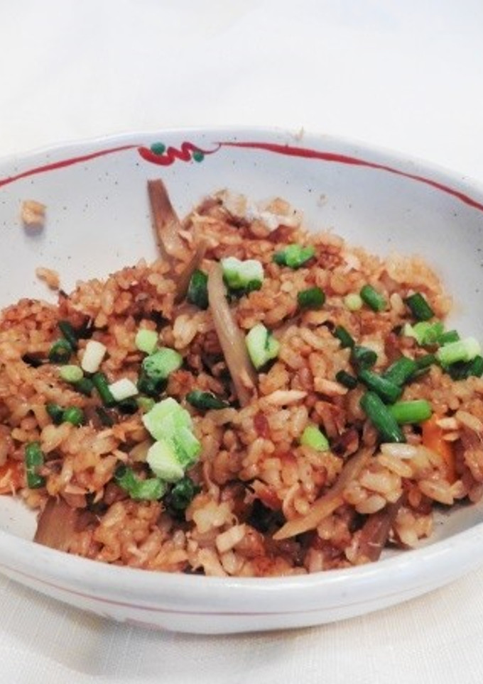 塩じゃけとごぼうの味噌炊き込みご飯-レシピのメイン写真