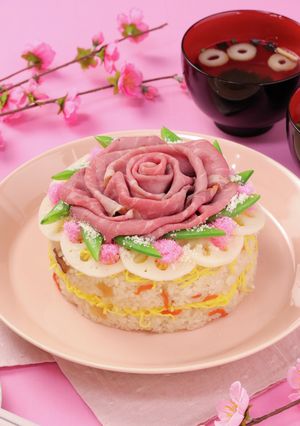 ローストビーフの華ちらし-レシピのメイン写真