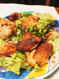 鶏胸肉のガーリック醤油焼き-レシピのメイン写真