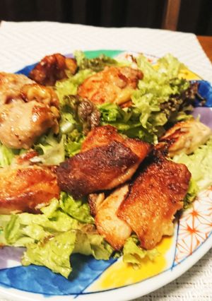 鶏胸肉のガーリック醤油焼き-レシピのメイン写真