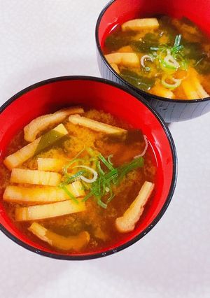 即席みそ汁のアレンジ-レシピのメイン写真