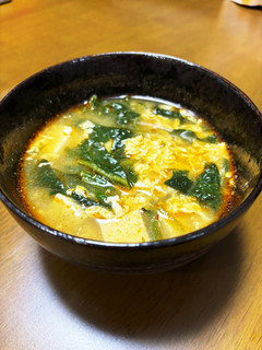 簡単麻婆豆腐スープ-レシピのメイン写真