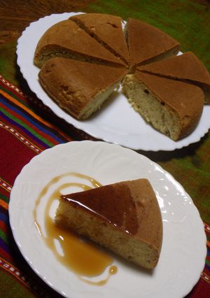 ☆炊飯器で簡単バナナケーキ♪メープル味☆-レシピのメイン写真