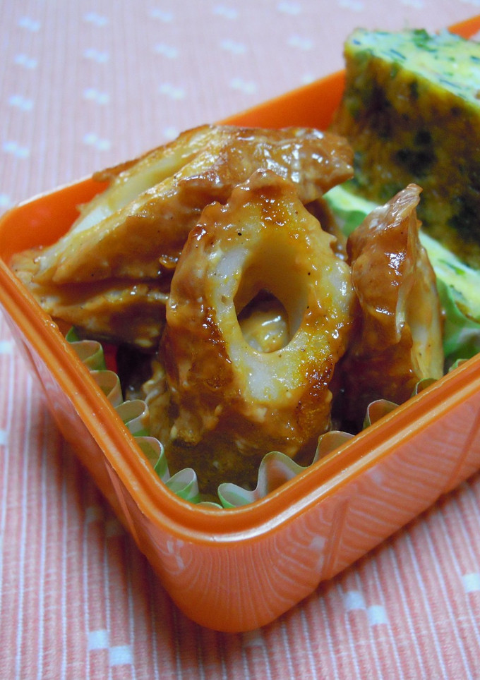 お弁当❤ちくわのケチャマヨ炒め-レシピのメイン写真