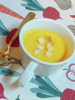 カボチャと豆乳のポタージュ-レシピのメイン写真