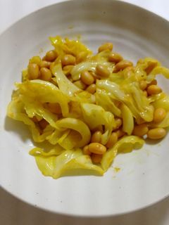 キャベツのカレー炒め-レシピのメイン写真