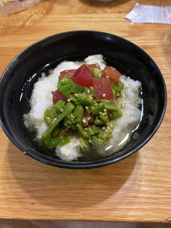 マグロオクラ漬けトロロご飯の出汁茶漬け-レシピのメイン写真