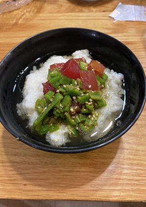 マグロオクラ漬けトロロご飯の出汁茶漬け-レシピのメイン写真