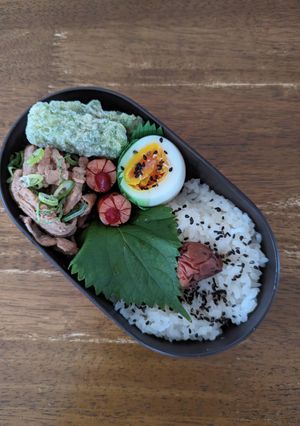 JK☆豚コマで煮豚弁当♪-レシピのメイン写真