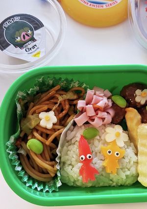 ピクミン　キャラ弁-レシピのメイン写真
