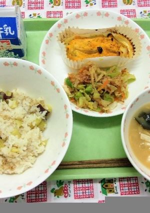 さわらの紅葉焼き【学校給食】-レシピのメイン写真