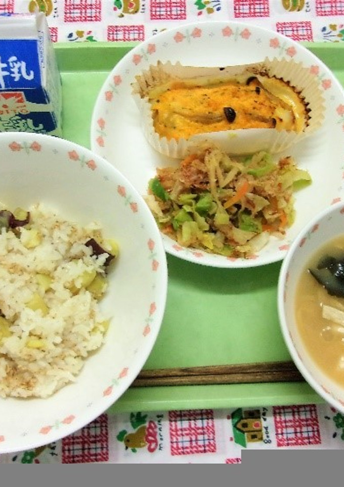 さわらの紅葉焼き【学校給食】-レシピのメイン写真