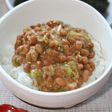 焼肉の香り~✿納豆ご飯