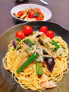 野菜とベーコンのバター醤油パスタ-レシピのメイン写真