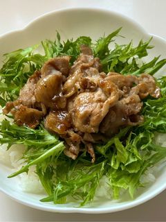 焼き豚肉丼-レシピのメイン写真