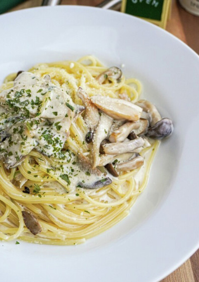 意外と簡単！きのこのクリームパスタ-レシピのメイン写真