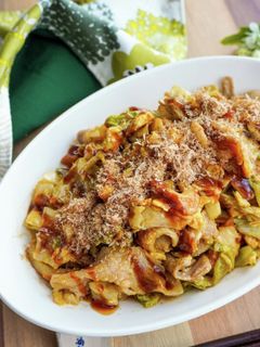 お好み焼き風野菜炒め-レシピのメイン写真