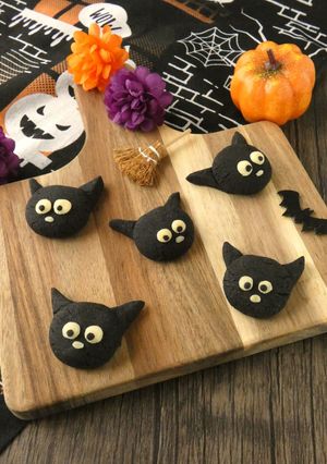 型なし！黒猫の米粉デコクッキー-レシピのメイン写真