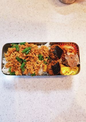 高校生弁当覚え書き237そぼろご飯-レシピのメイン写真