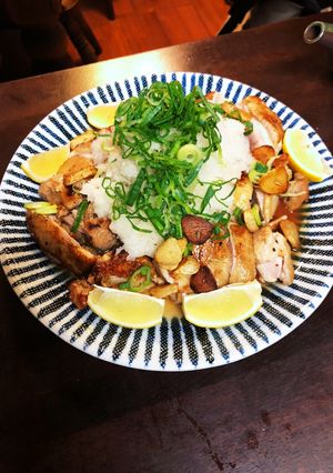 鶏もも肉♡にんにく焼き（大根おろし添え）-レシピのメイン写真