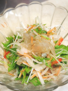 ヒラメの昆布〆サラダ-レシピのメイン写真