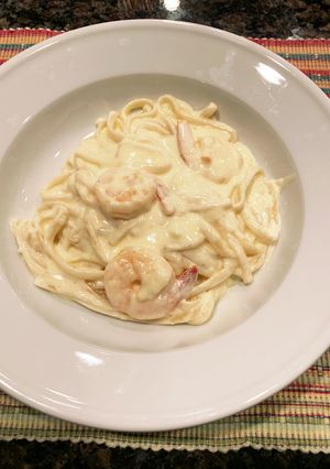 絶品パスタ☆海老のクリームチーズソース-レシピのメイン写真